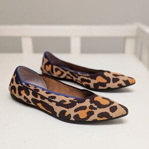 Rothy’s Big Cat Leopard Print Flats – Women’s Size 9